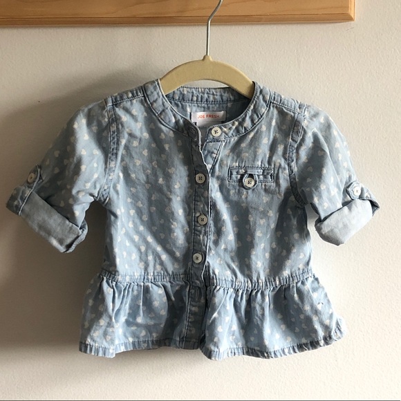 Joe Fresh Other - Peplum Chambray 3-6m